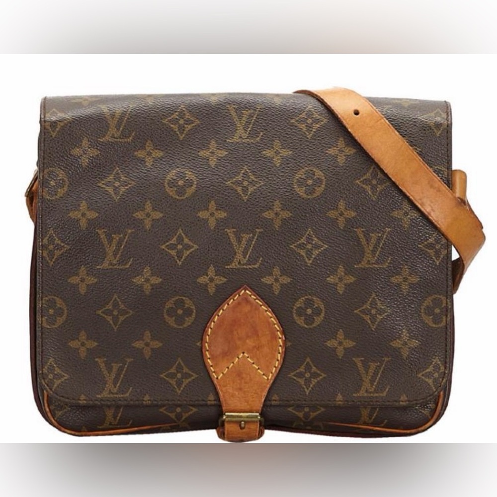 Louis Vuitton Monogram Canvas Cartouchiere GM Bag